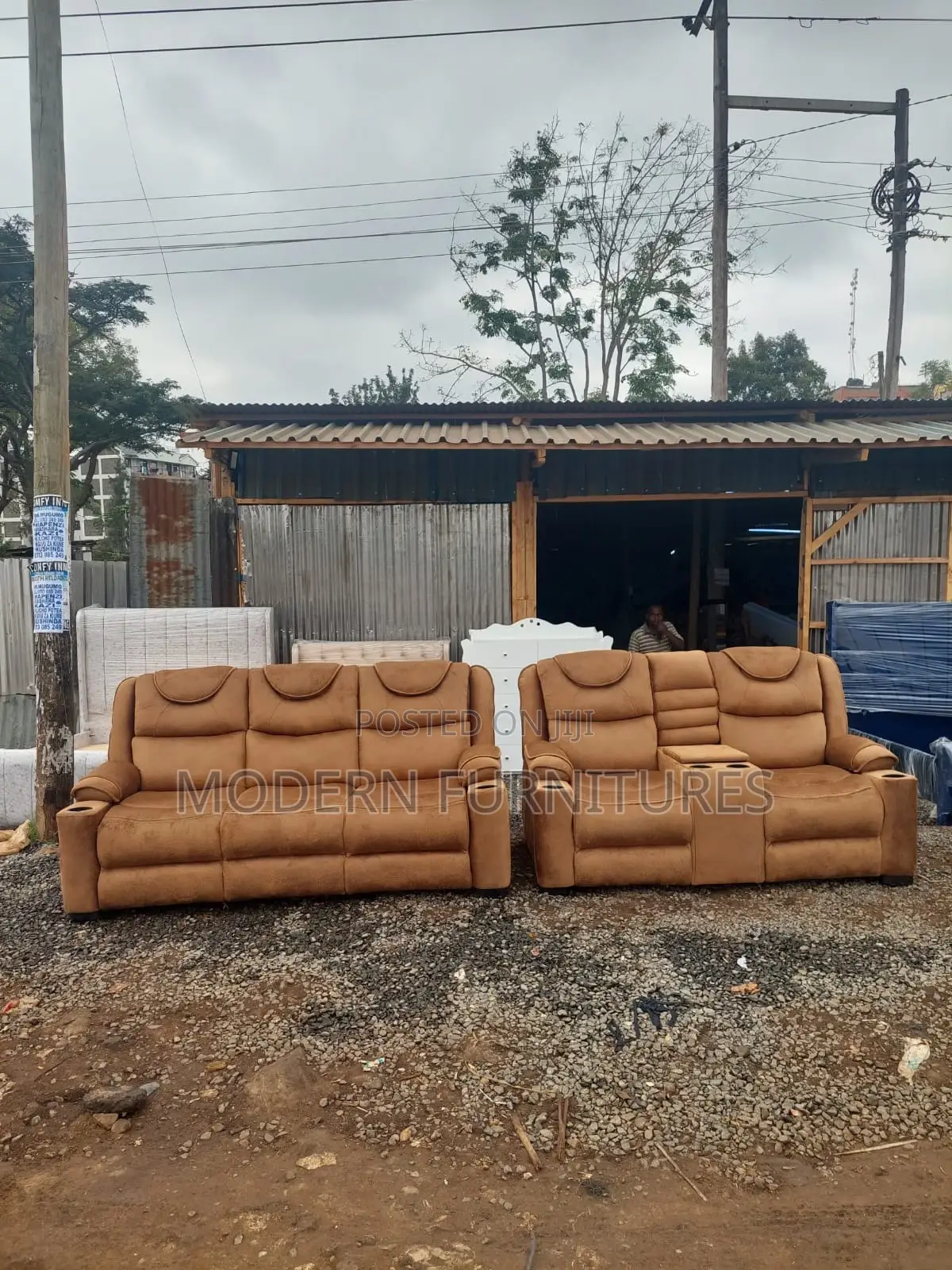 Classic 5 Seater Recliner-Like Sofa