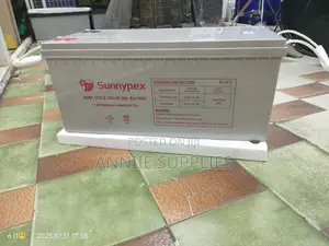6fm 200ah/20hrs Solar Battery GEL