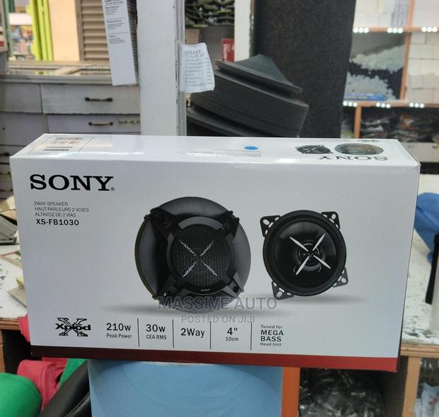 S Sony 4" Speakers