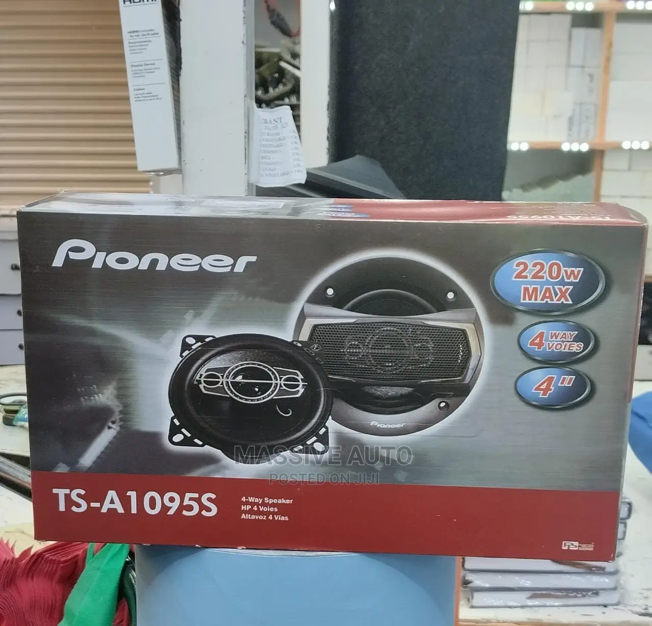 4" Inc Pioneer Speakers