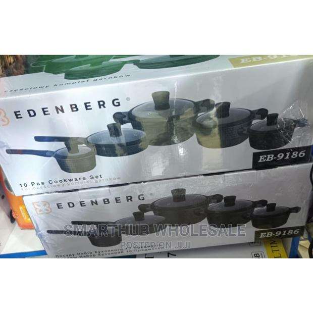 10 Pieces Set Edenberg EB-9186 Cookpots