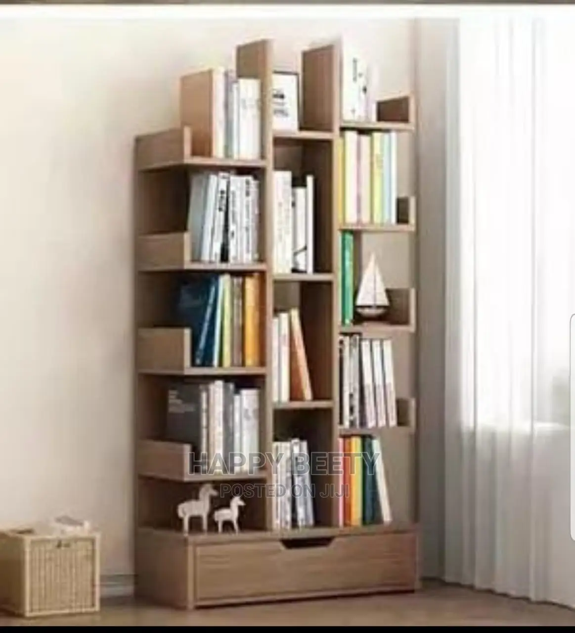 *Big Multipurpose Bookshelf With a Lower Drawer Case*