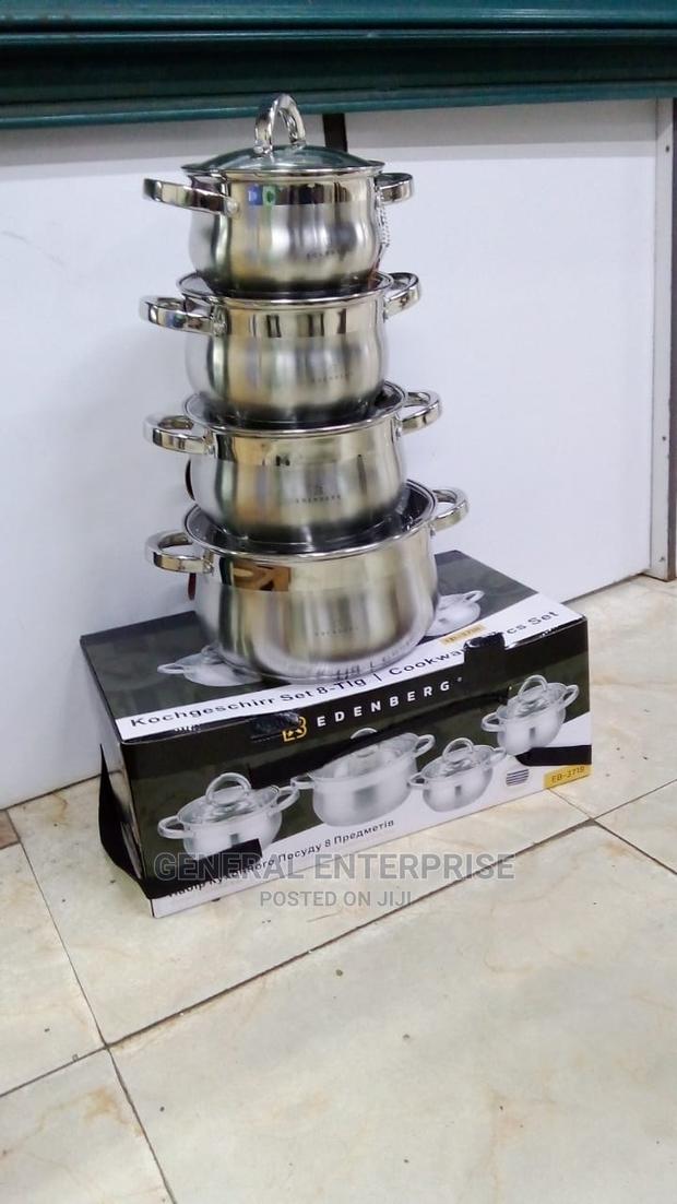 8 Pieces Set Edenberg EB-3718 Cookware