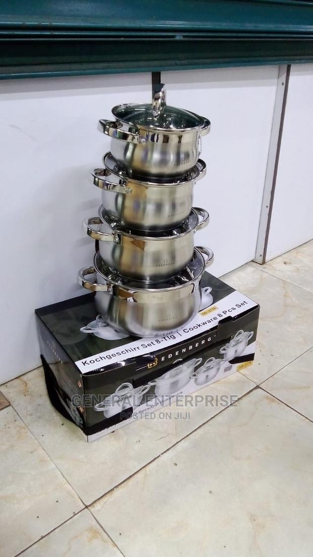 8 Pieces Set Edenberg EB-3718 Cookware