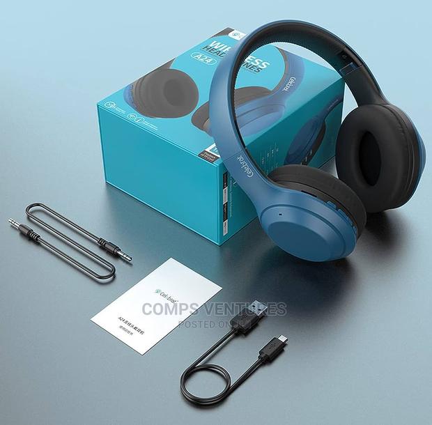 Celebrat A24 Wireless Bluetooth Headphones With Deep Bass, A - thumbnail 2