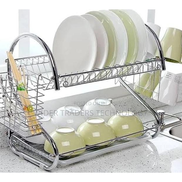 Quality Stainless Dishracks,2 Tiers