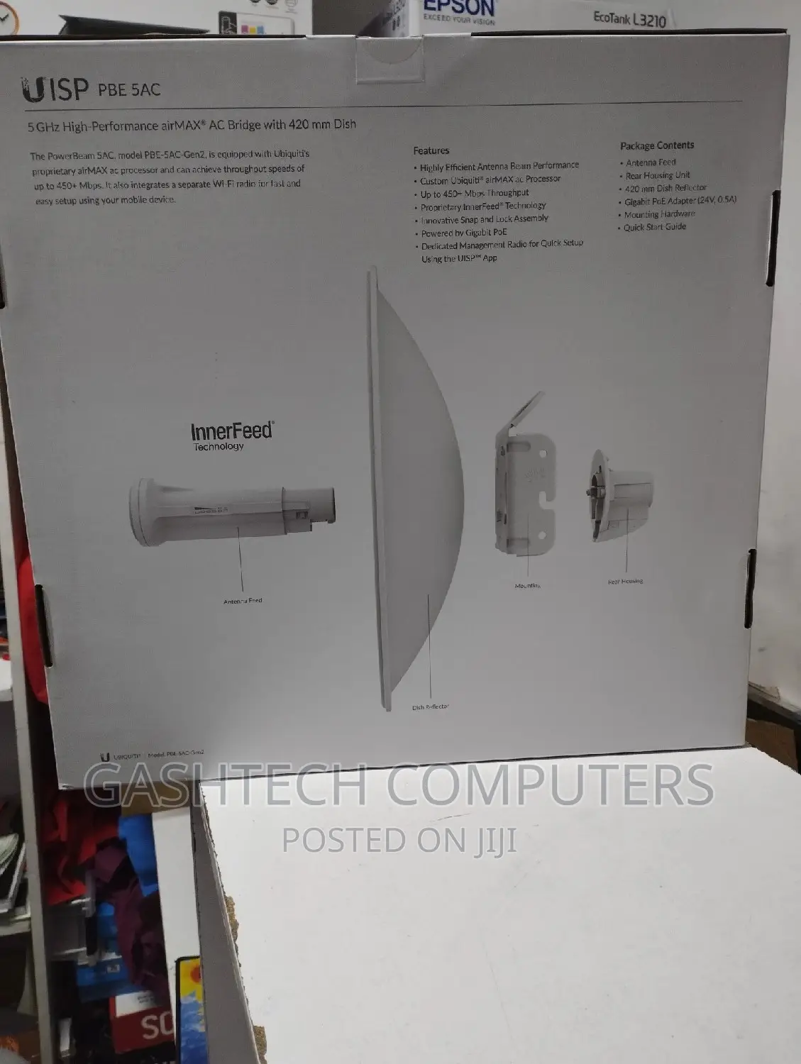 Ubiquiti Airmax Powerbeam AC Gen2 Pbe-5ac-Gen2