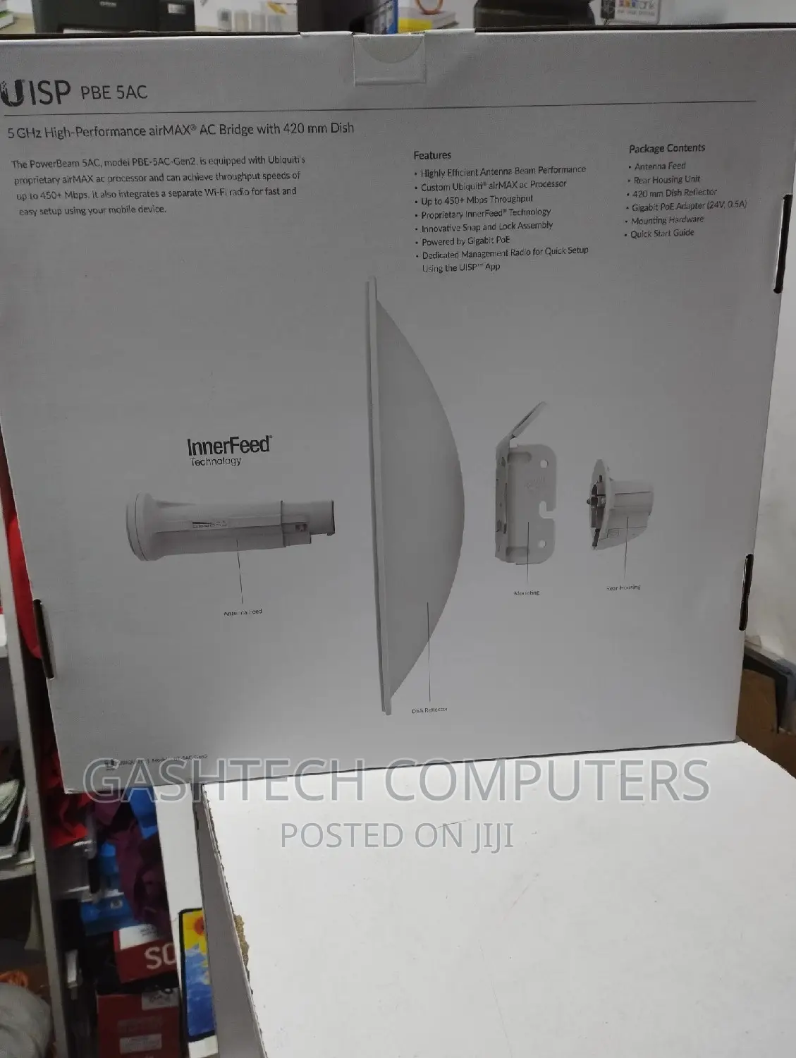 ~^ Ubiquiti Powerbeam AC Gen2 (Pbe-5ac-Gen2)