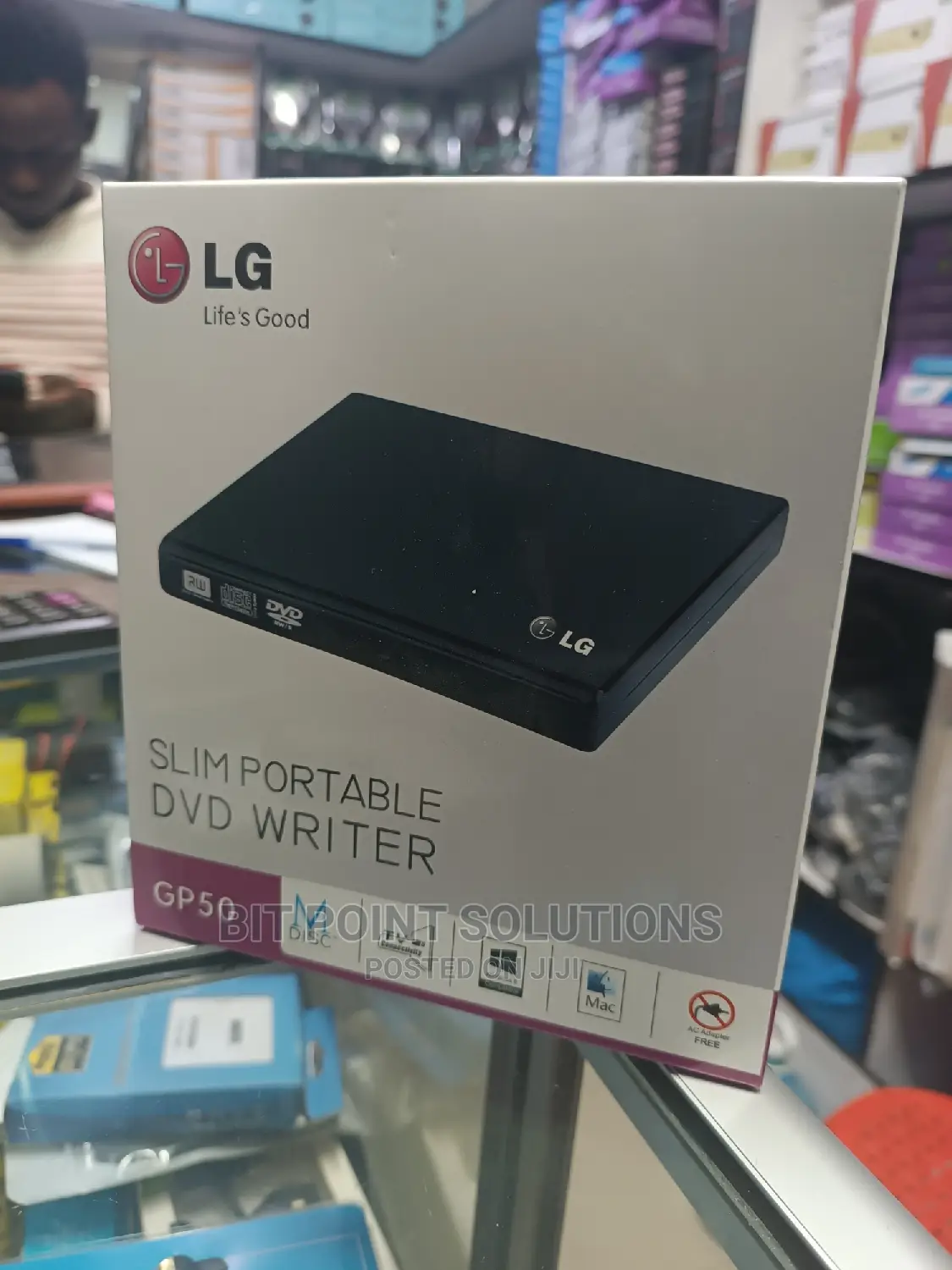 DVD Writer External LG Slim Portable