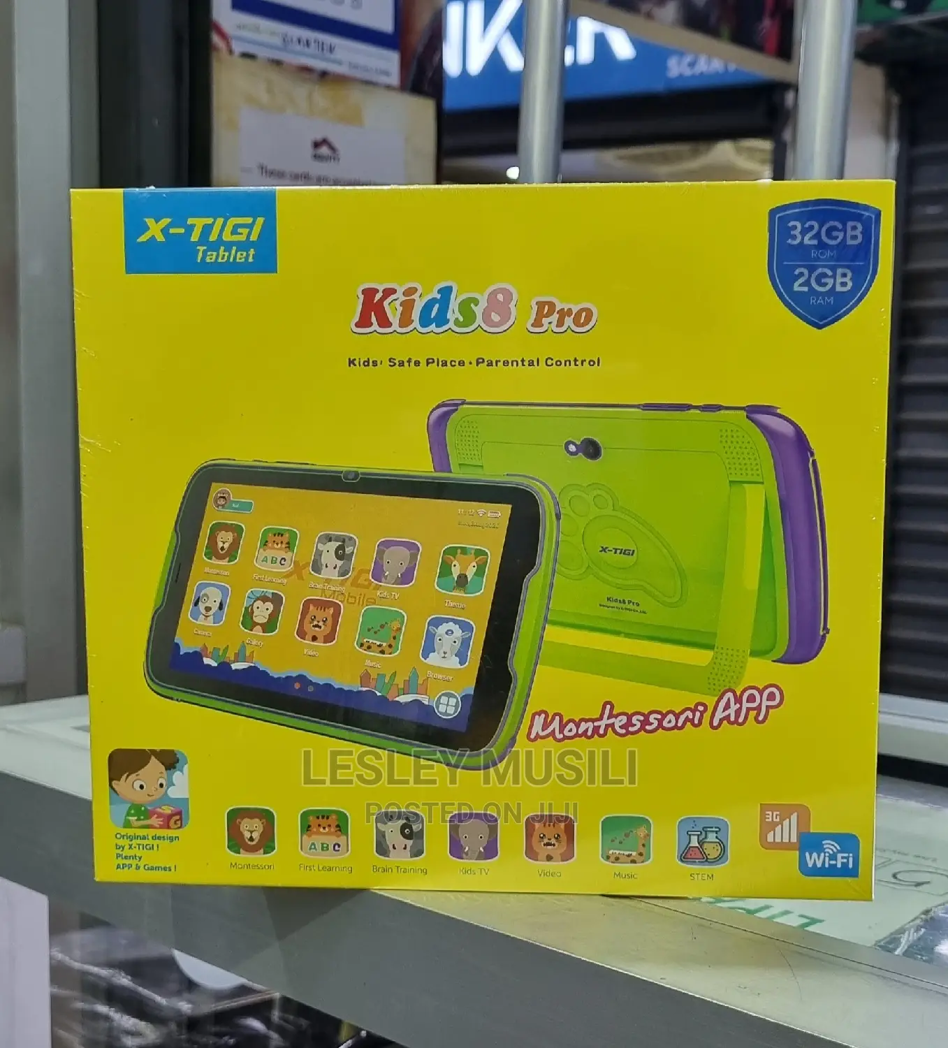 New X-tigi Kids Tab 32 GB Yellow