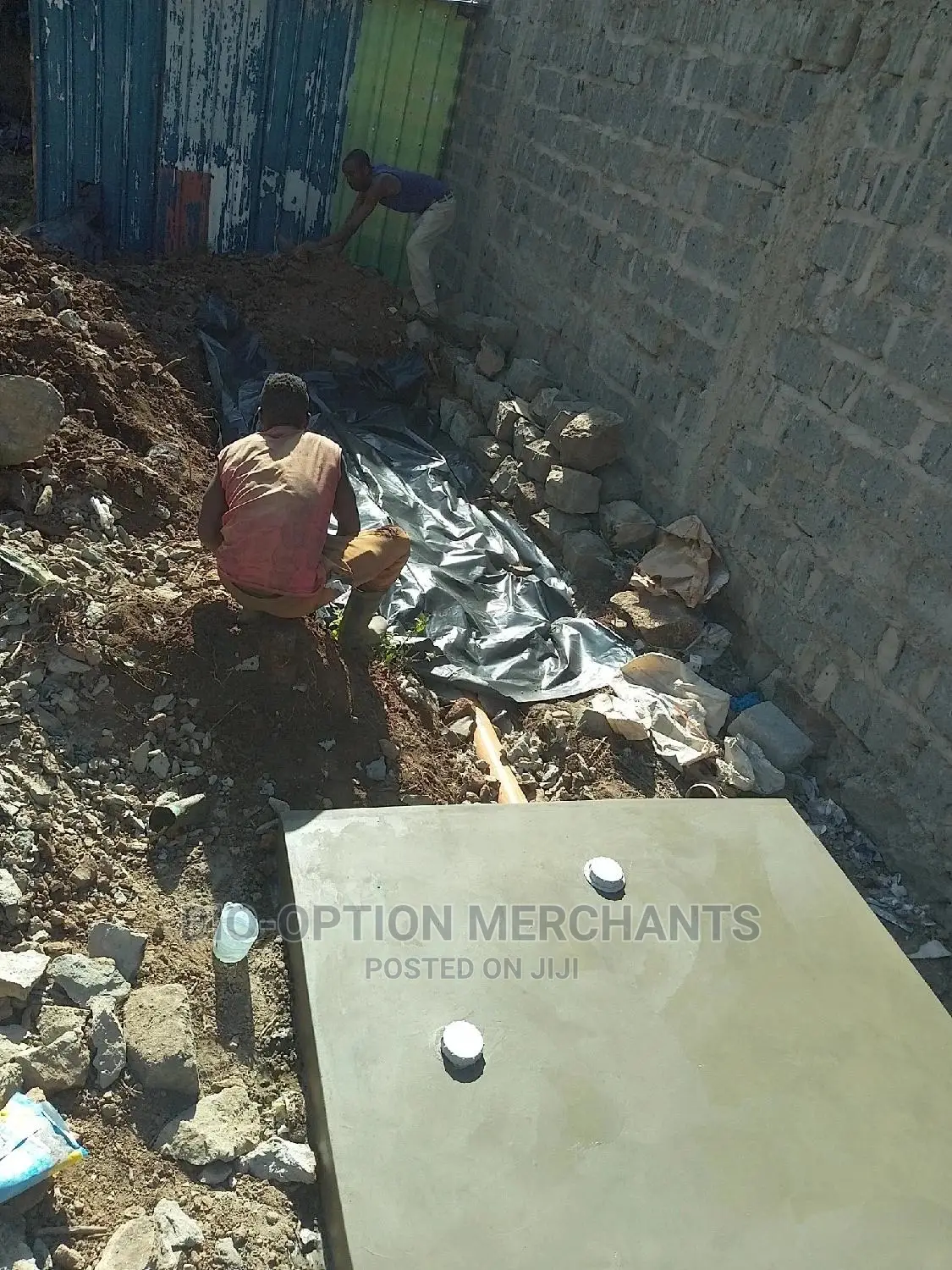 Installation of Biodigesters and Underground Water Tanks