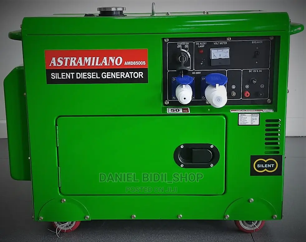 Amd8500s Astramilano 7.5kva Diesel Generator Without Ats