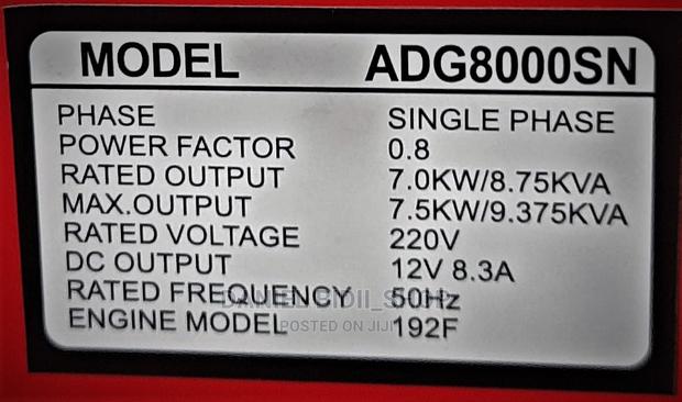 Aico 8.75kva Diesel Generator WITHOUT ATS SINGLEPHASE - thumbnail 3