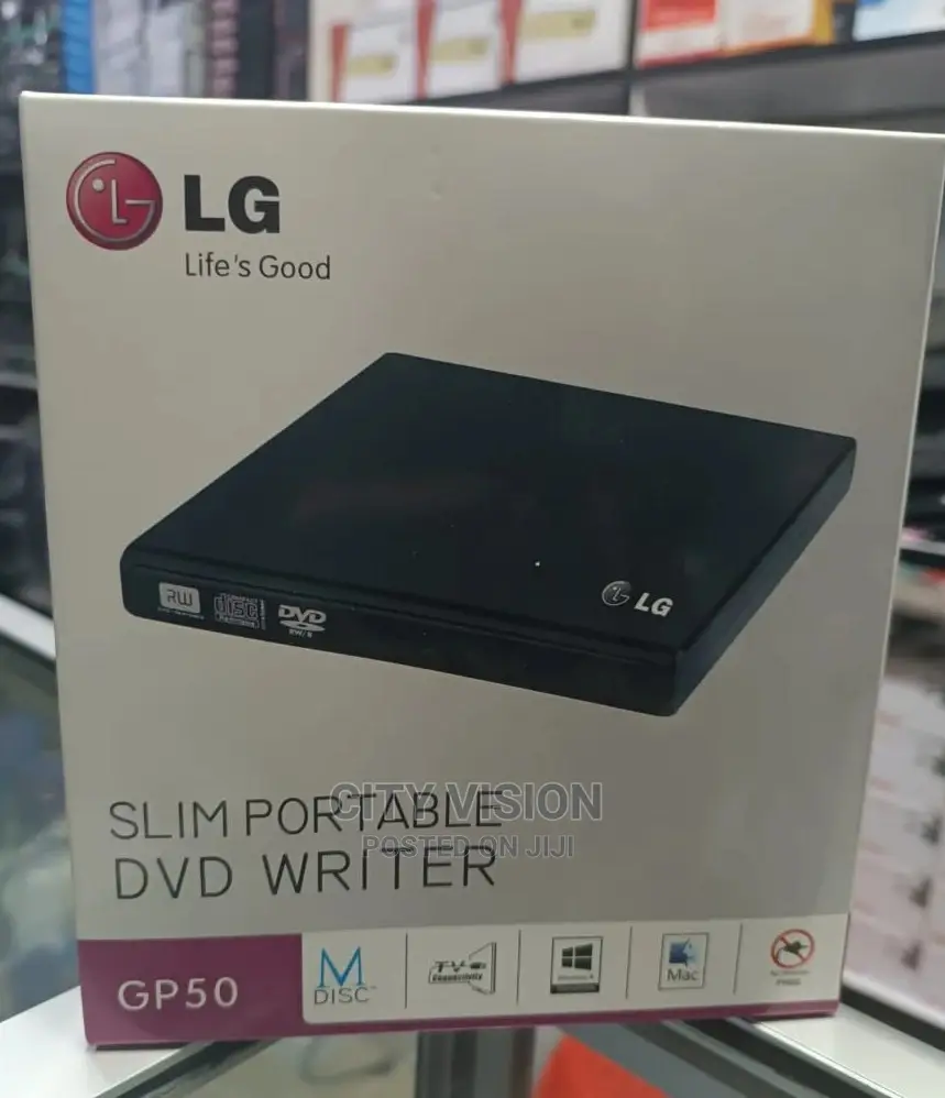 LG DVD Writer Slim Portable DVD Writer Available