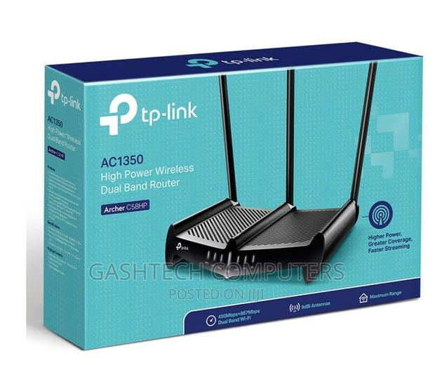 AC1350 High Power Wireless Dual Band Router TL-ARCHER C58H