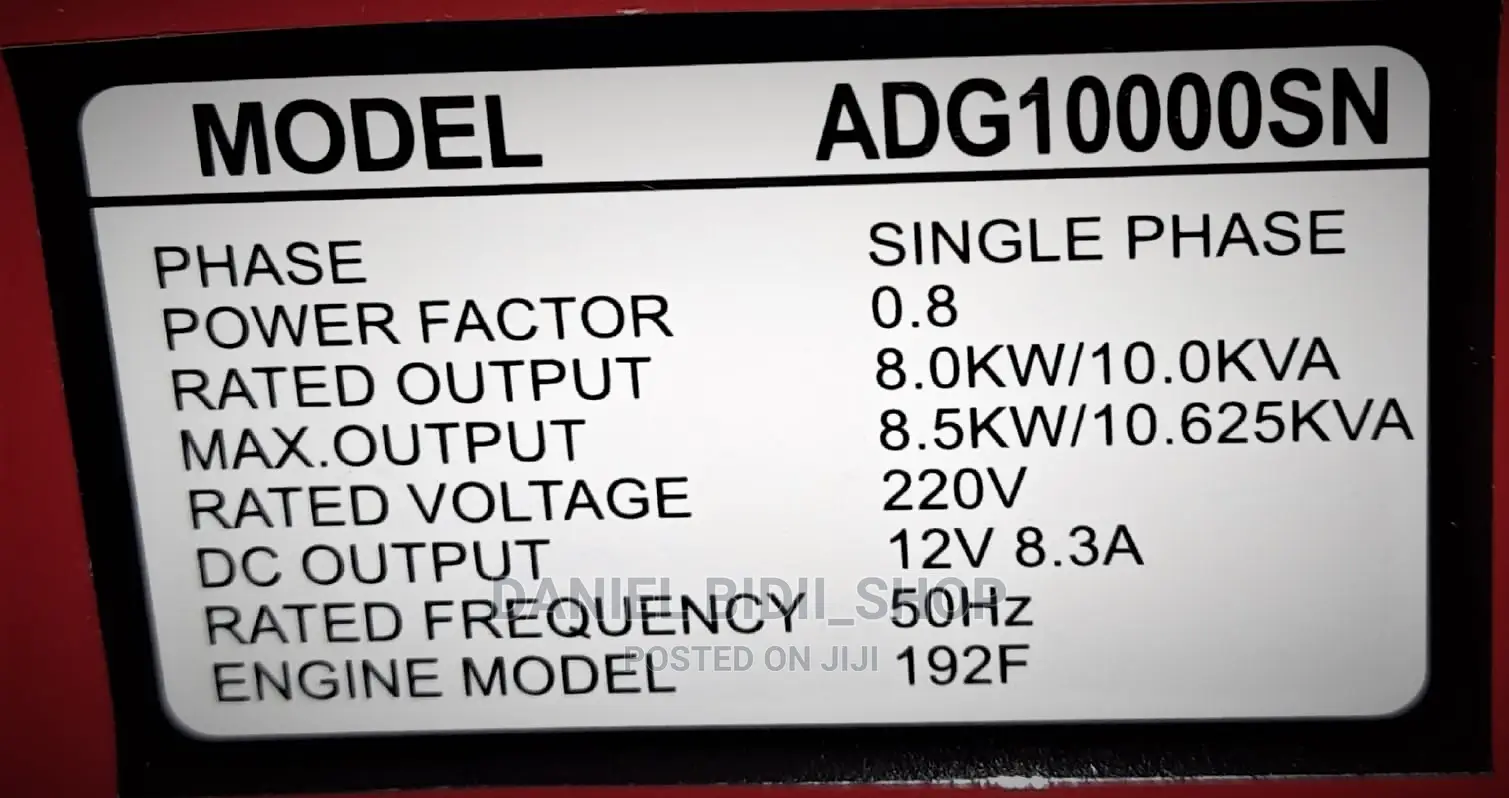 Aico 10kva Diesel Generator Without Ats Single Phase