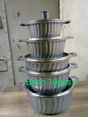 10 Pcs Granite Coating Cookware Set