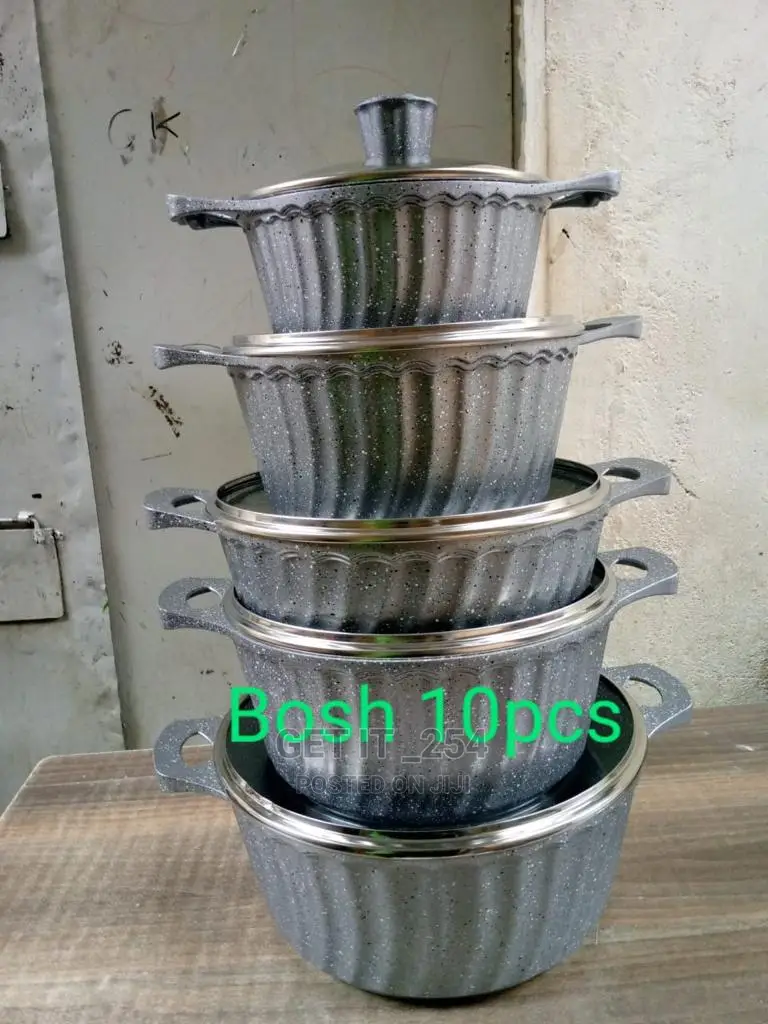 10 Pcs Granite Coating Cookware Set