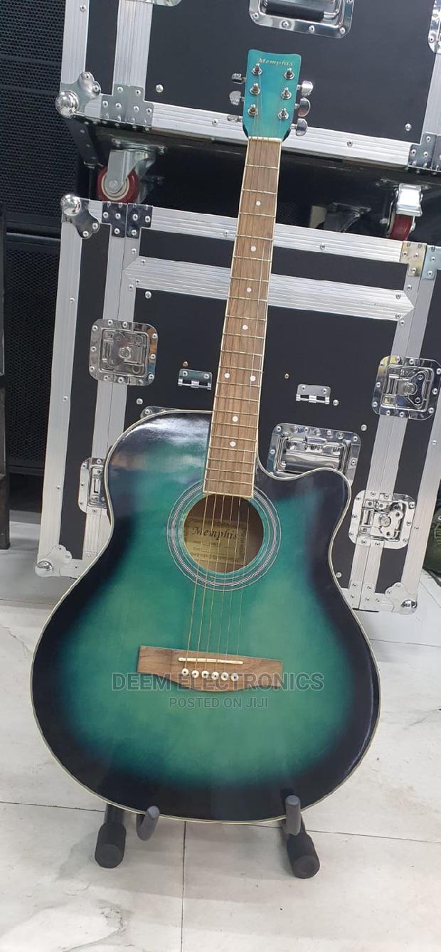 Semi Acoustic Guitar 40inch With Guitar Stand