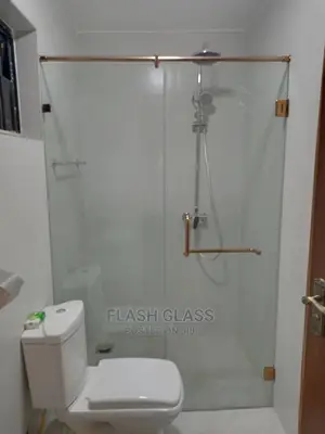 Inline Frameless Shower Cubicles