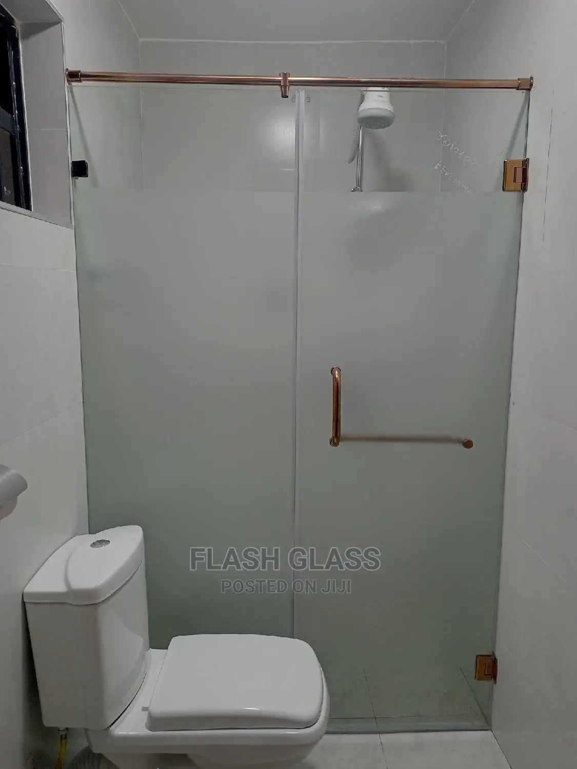 Inline Frameless Shower Cubicles