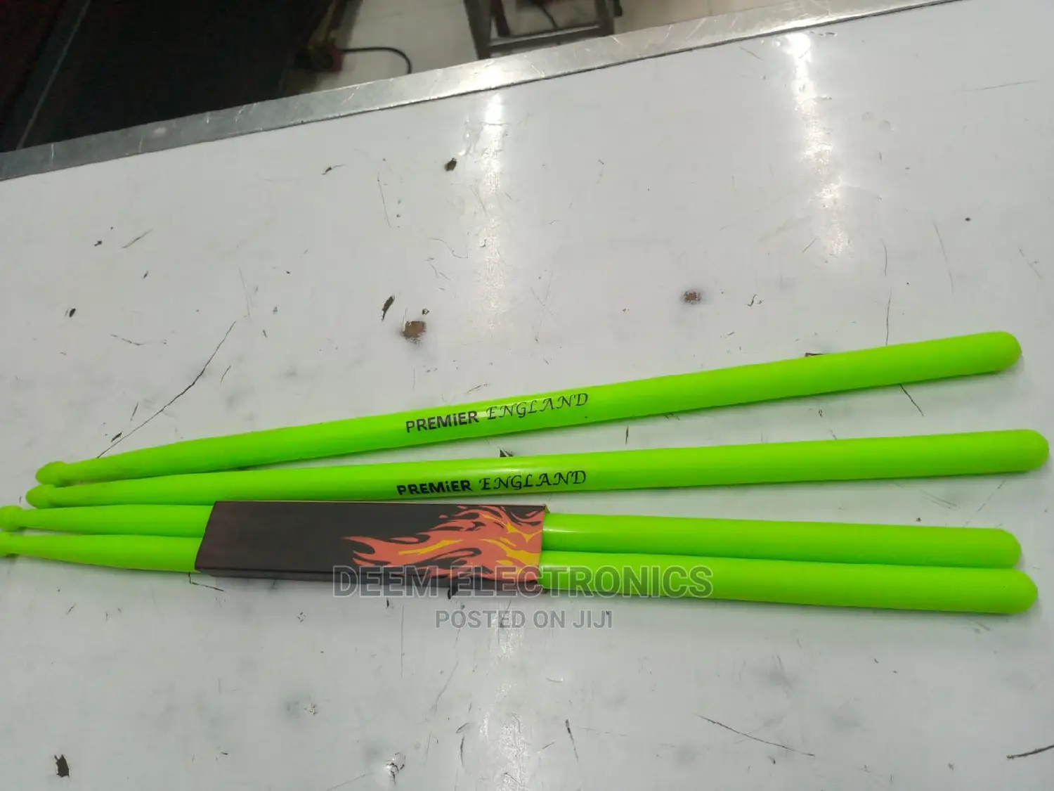 Drumstick Plastic, Neon Green
