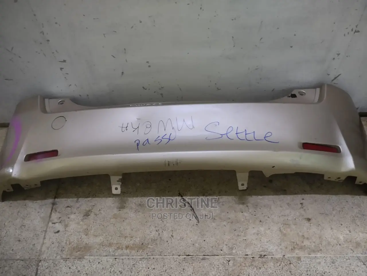 Passo Settle Rear Bumper