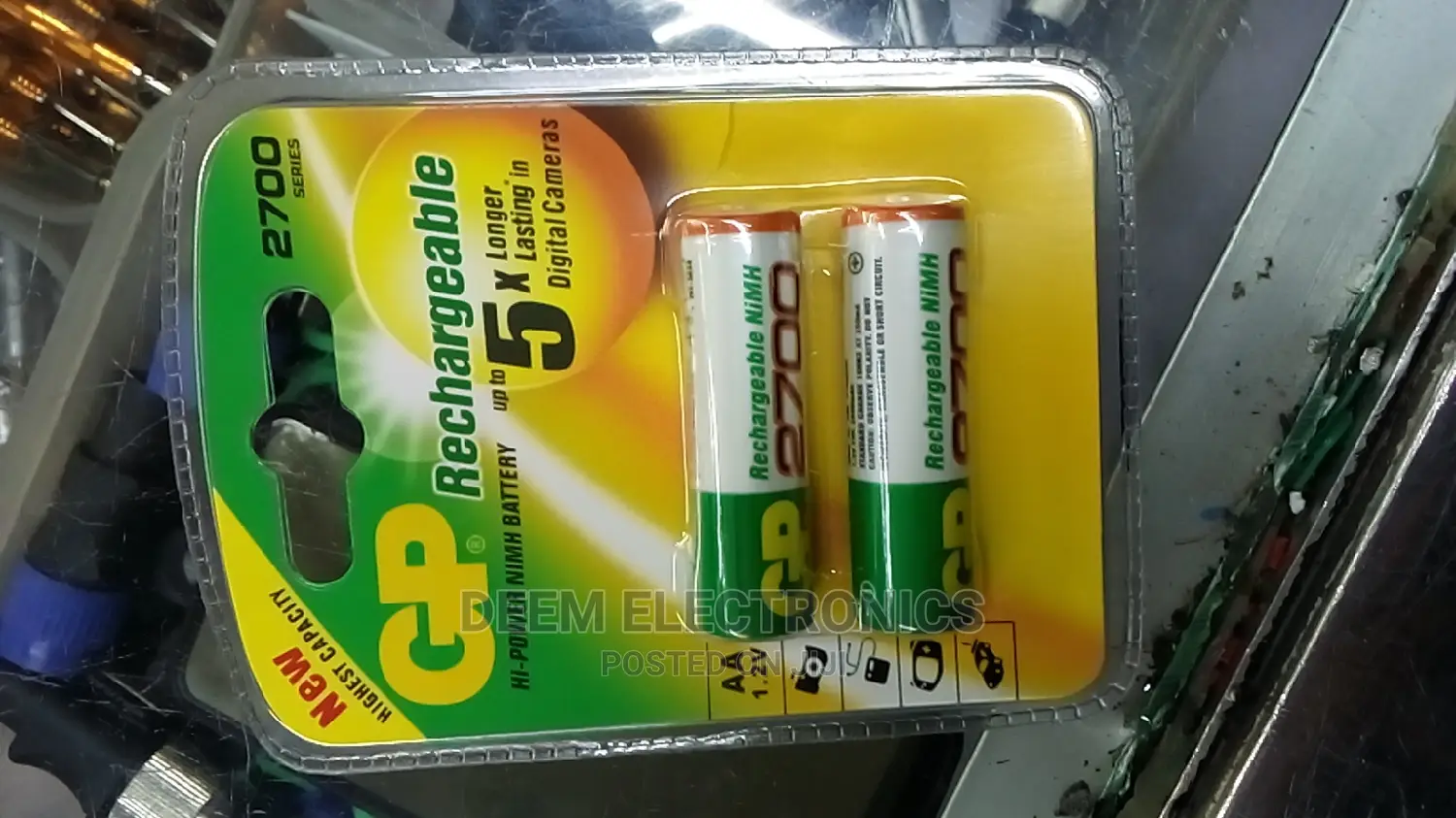 GP Rechargeable Batteries AA, 2700 in Nairobi Central Accessories & Supplies for Electronics