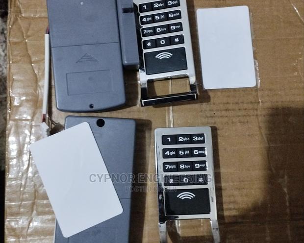 Passcode and Card Locked Locks - main view