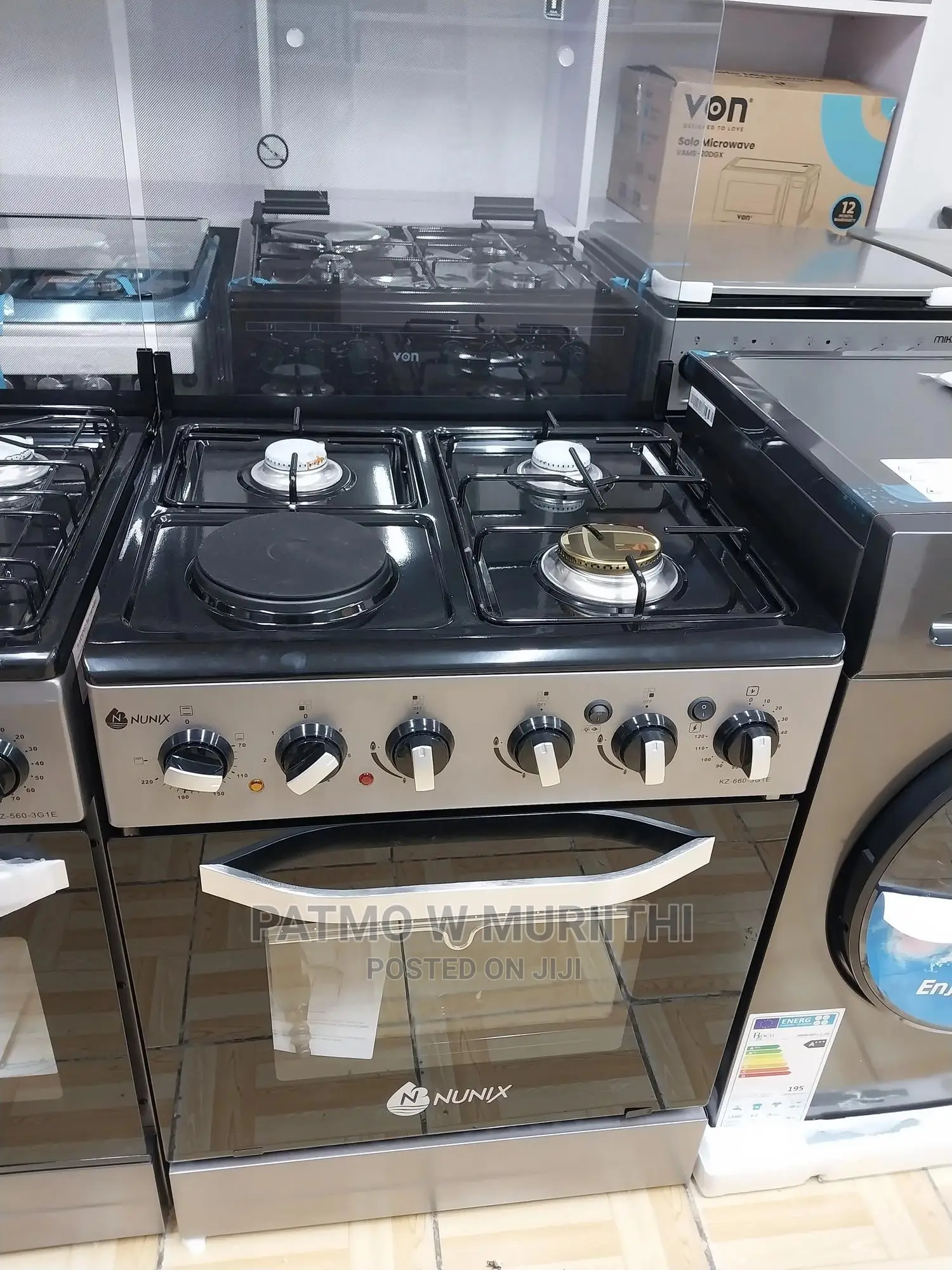 Cooker-Nunix Standing Cooker 50*55 3+1