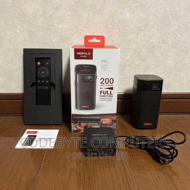 Nker Nebula Apollo Portable DLP Projector 200 ANSI Lumens