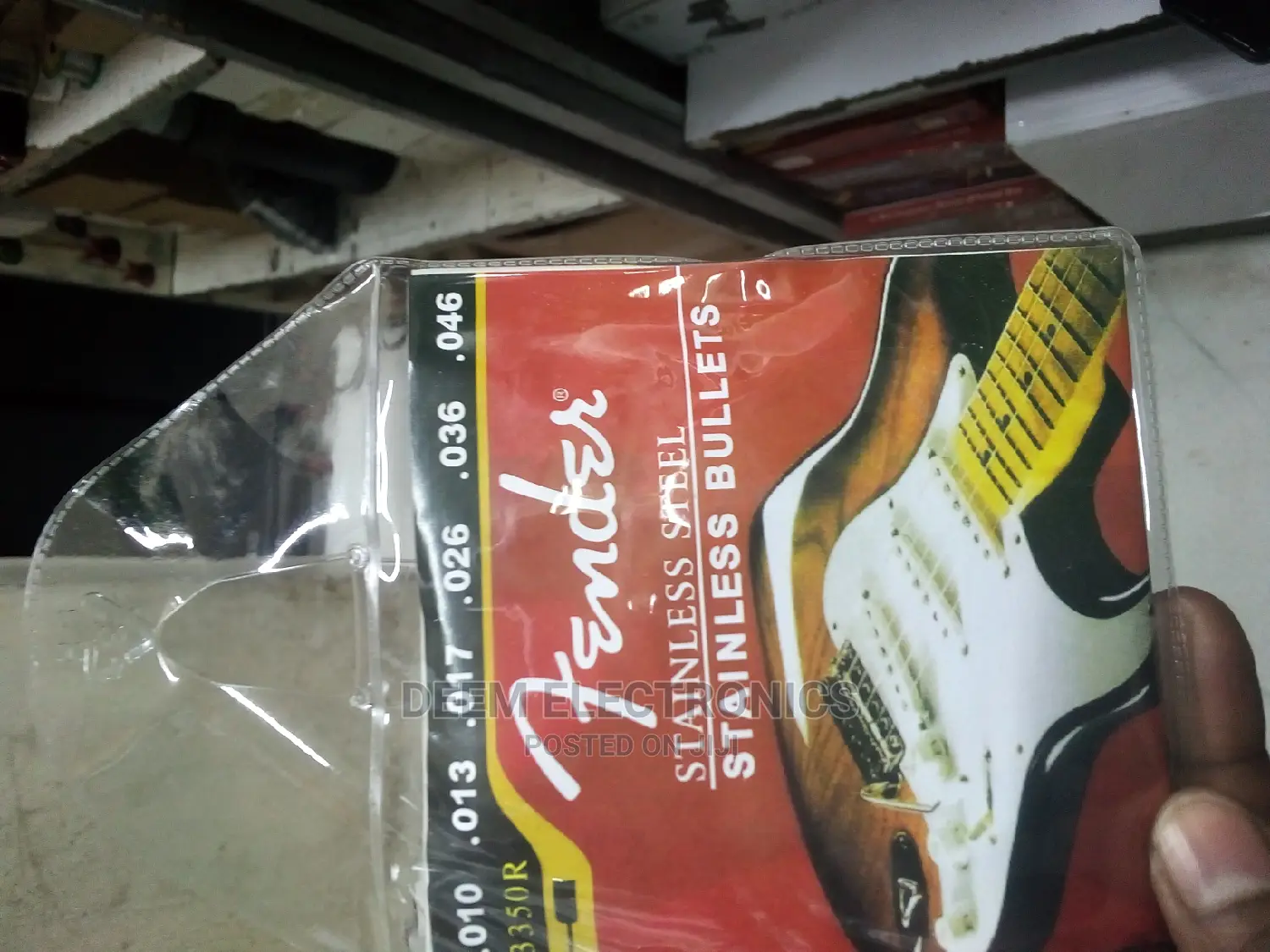 Fender Electric Strings No.1,2,3,4,5,6