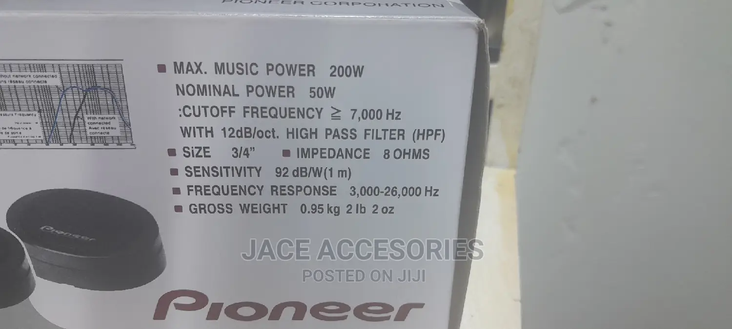TS 200w Pioneer Tweeter