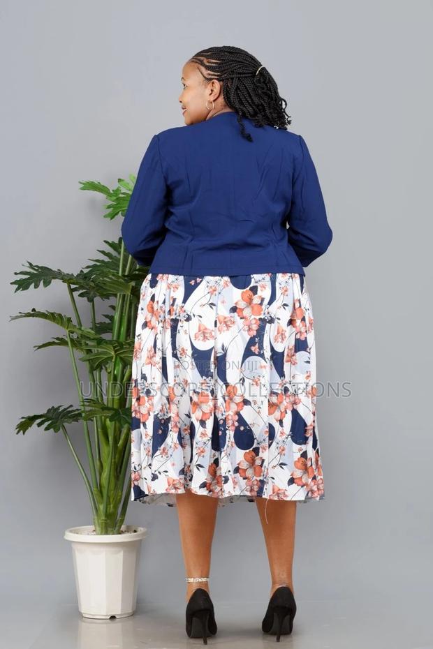 Classy Woman Plus Size Fitting Plitted Dresses - thumbnail 4