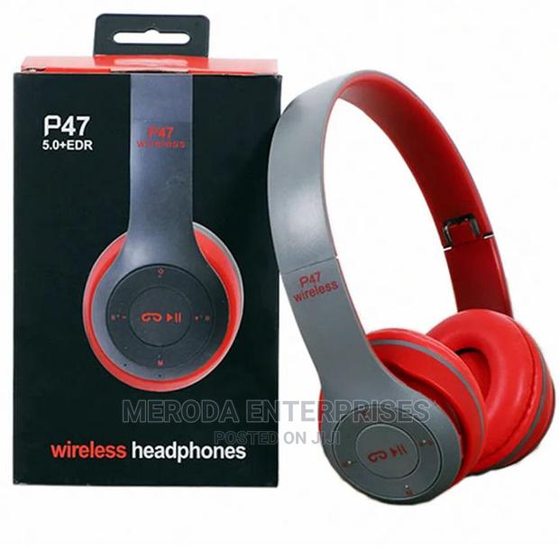 P47 Bluetooth Wireless Headphone - main view