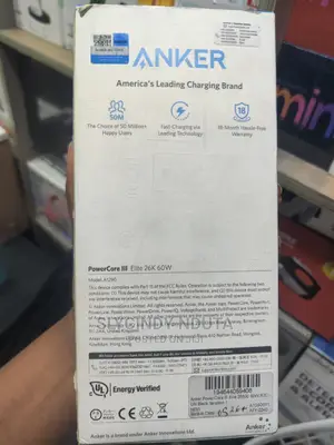 Anker Powercore III Elite 60w