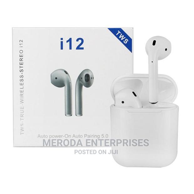 Wireless Wirelees Blutooth Earphone Bass Sterio I-12-- - main view