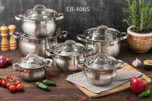 12pcs Edenberg Stainless Steel Cookware Set
