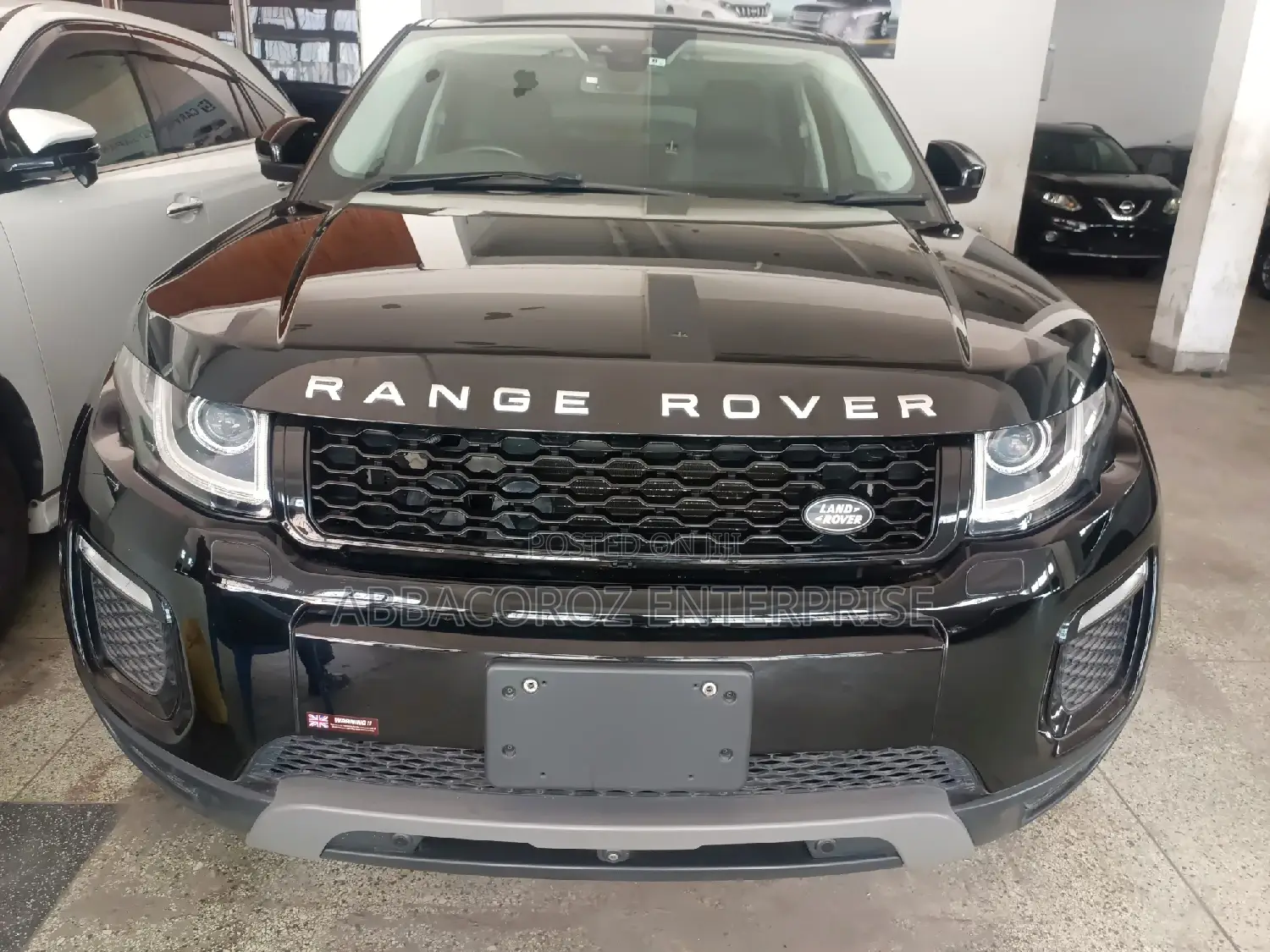 Land Rover Range Rover Evoque 2016 Black