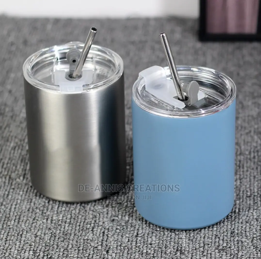 Straw Thermal Mugs