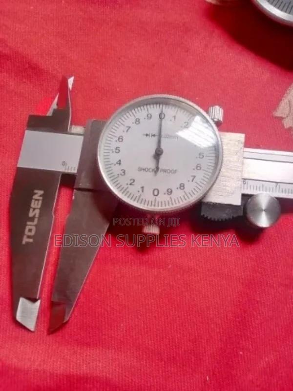 Tolsen Vernier Caliper 35051 - 8'' 200mm Analog Dial Caliper - thumbnail 4