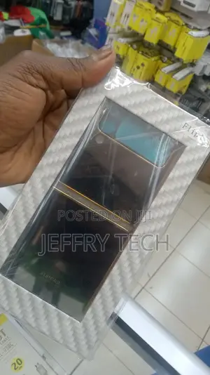 Samsung Galaxy Z Flip 4 5G Cover- Black Marble Series - HQ P