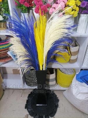 Pampas Grass and Wooden Vase on Offer - thumbnail 2