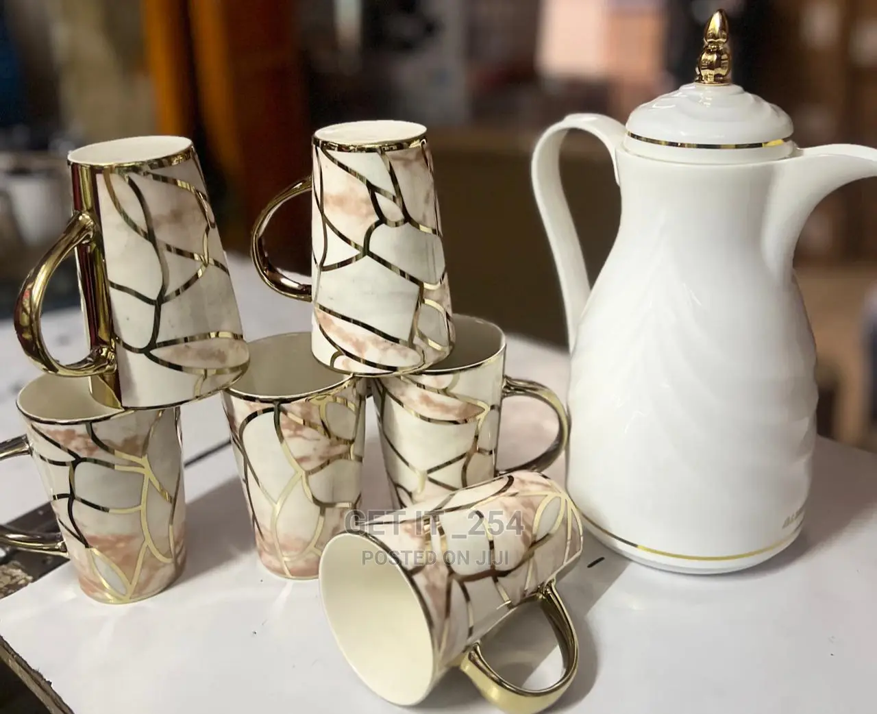 6 PCS Golsen Mugs and Flask 0
