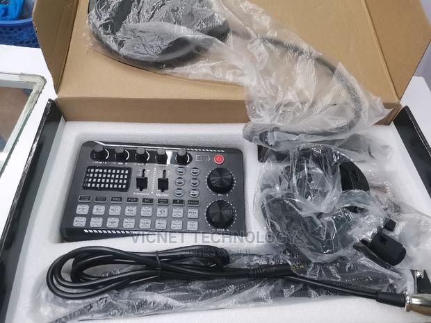 CONDENSER MICROPHONE With Sound Card - thumbnail 2