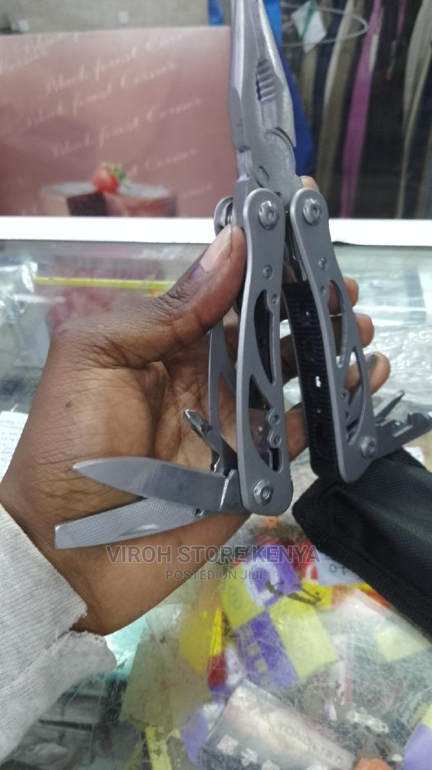 Combination Pliers Hand Tool Screwdriver Pen Knife/Cutter - thumbnail 3