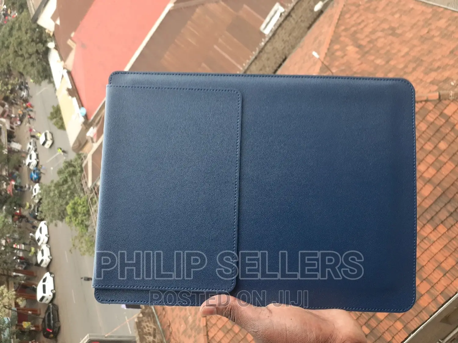 Leather Laptop Sleeve Bag Case for Macbook Air Pro 13