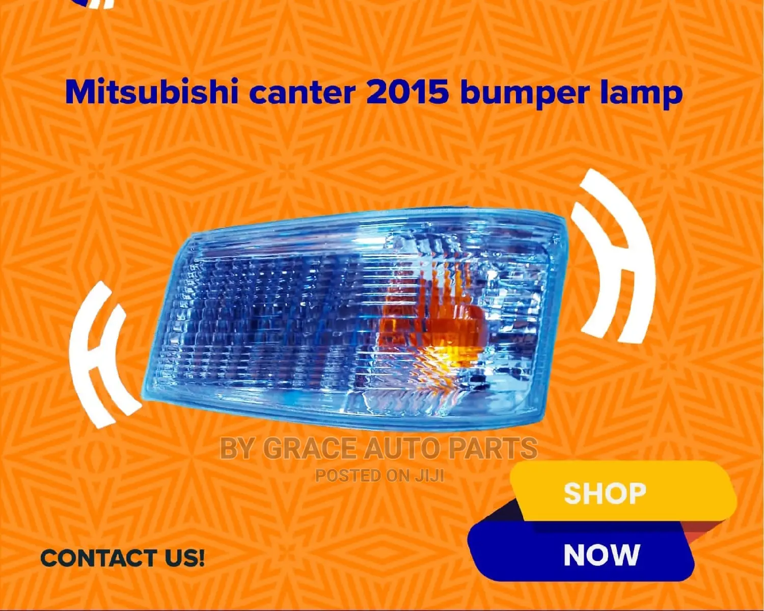 Mitsubishi Canter 2015 Bumper Lamp.