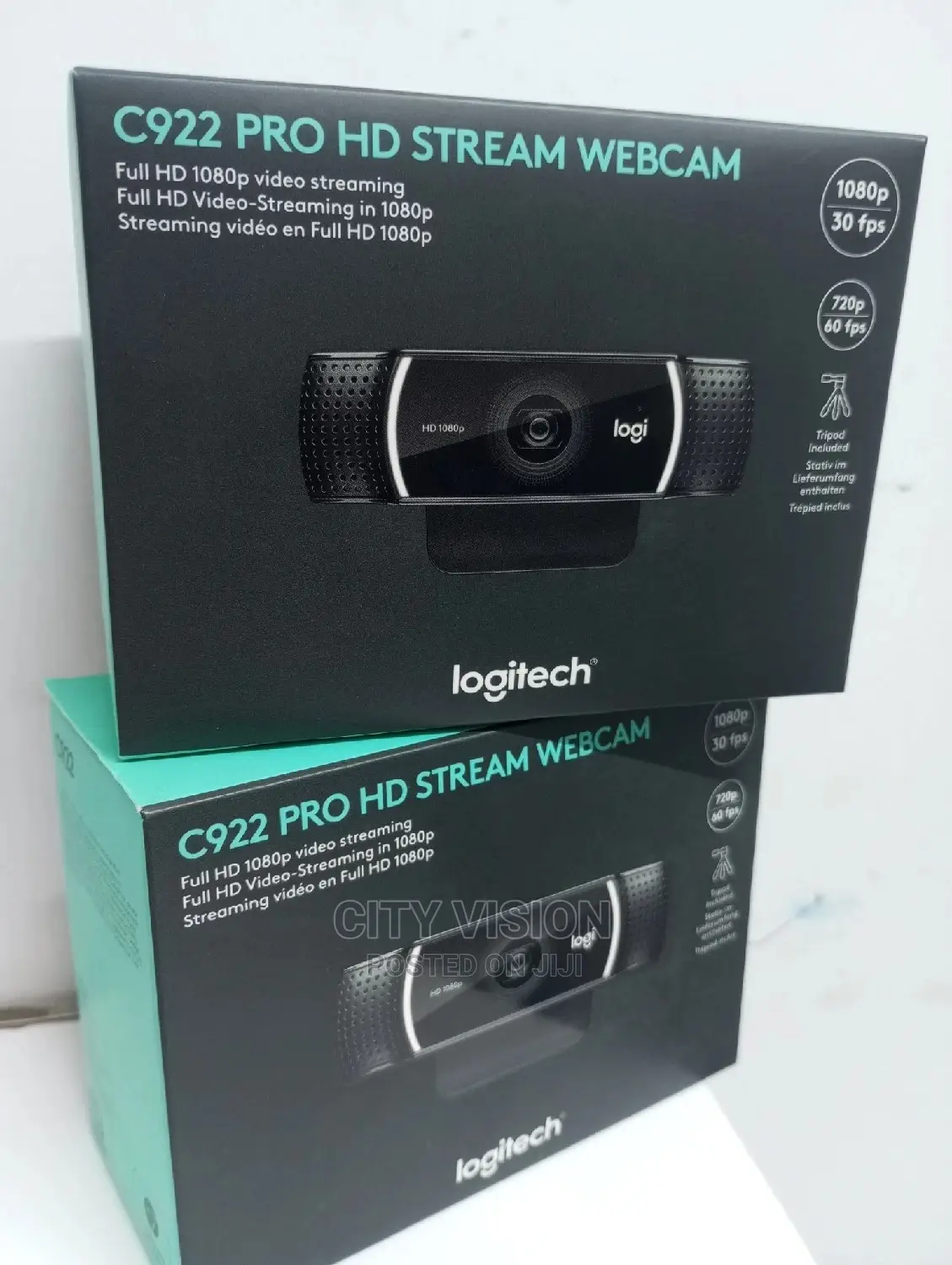 C922 Pro HD Stream WEBCAM 1080p