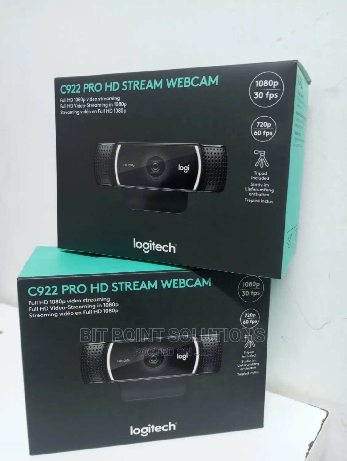 Logitech C922 Pro HD Stream Webcam